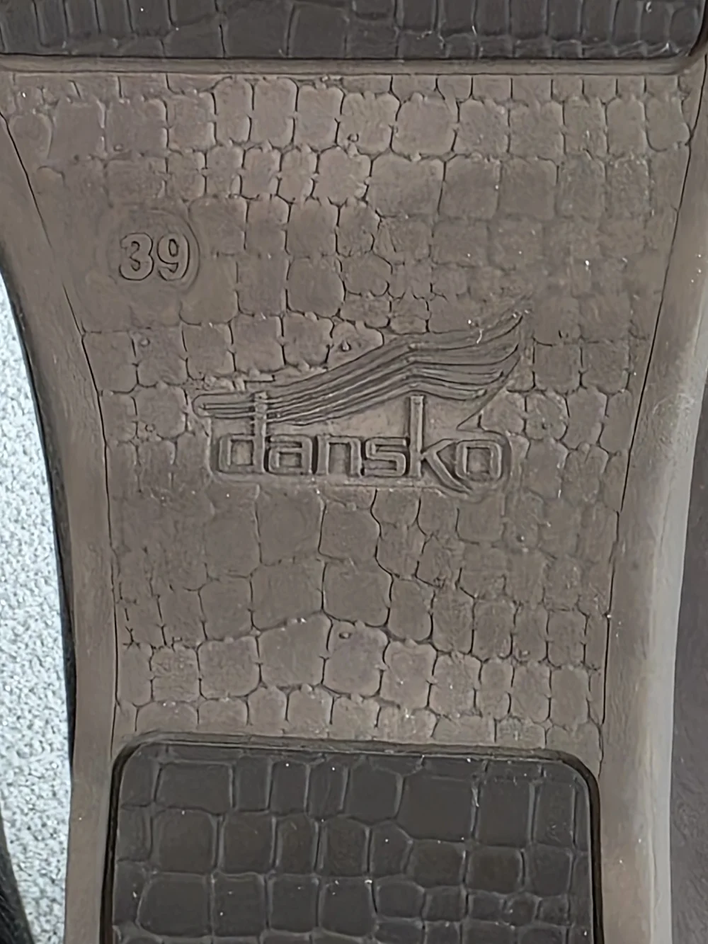 Dansko Marisa Hidden Wedge Oxford Shoes Brown Leather Women's 39/8.5-9